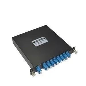 4チャネル ITU LGX Box 双ファイバー DWDM Mux デムックス マルチプレクサー