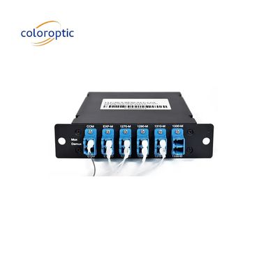 4チャネルWDMモデル CWDM MUX アクセスネットワークのためのLCコネクタ