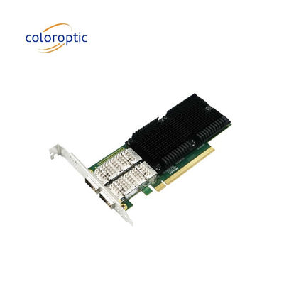 PCIe X16 デュアルポート QSFP28 イーサネット ネットワーク アダプタ 100G インテル E810