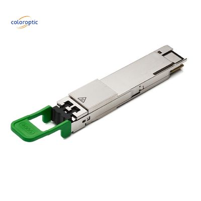 DOM SMF オプティカル QSFP56 DD トランシーバー モジュール 1310nm 30km デュアルLCコネクタ