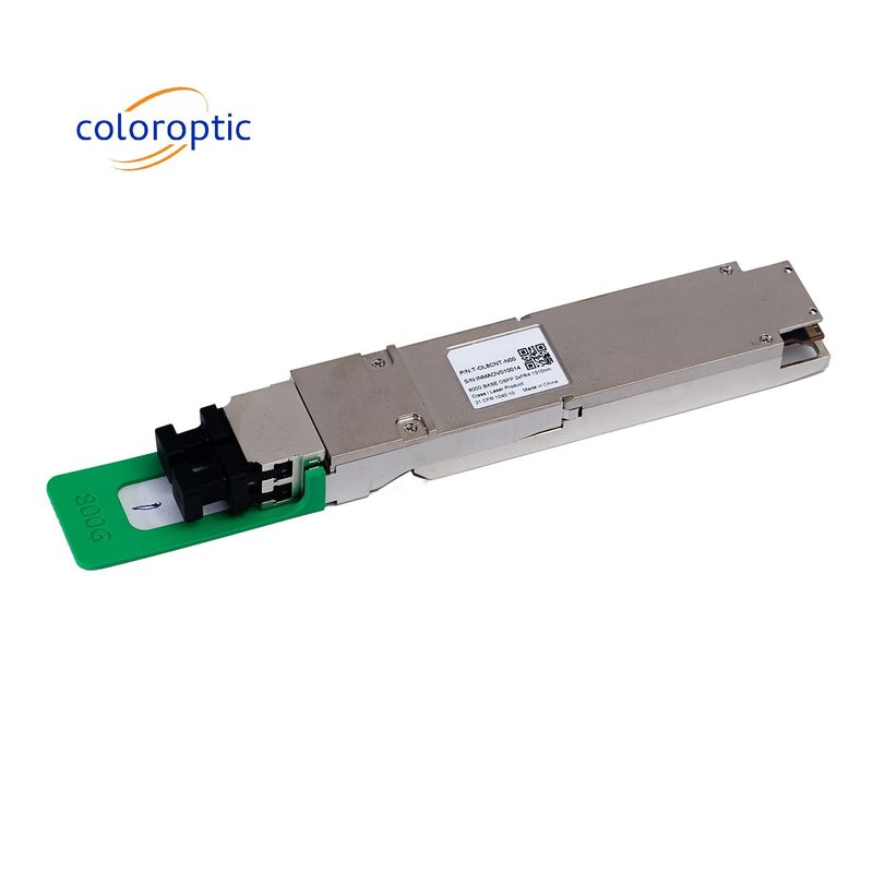 800G FR OSFP モジュール 1310nm 2KM MPO-16 コンネクタ付き インフィニバンドイーサネット