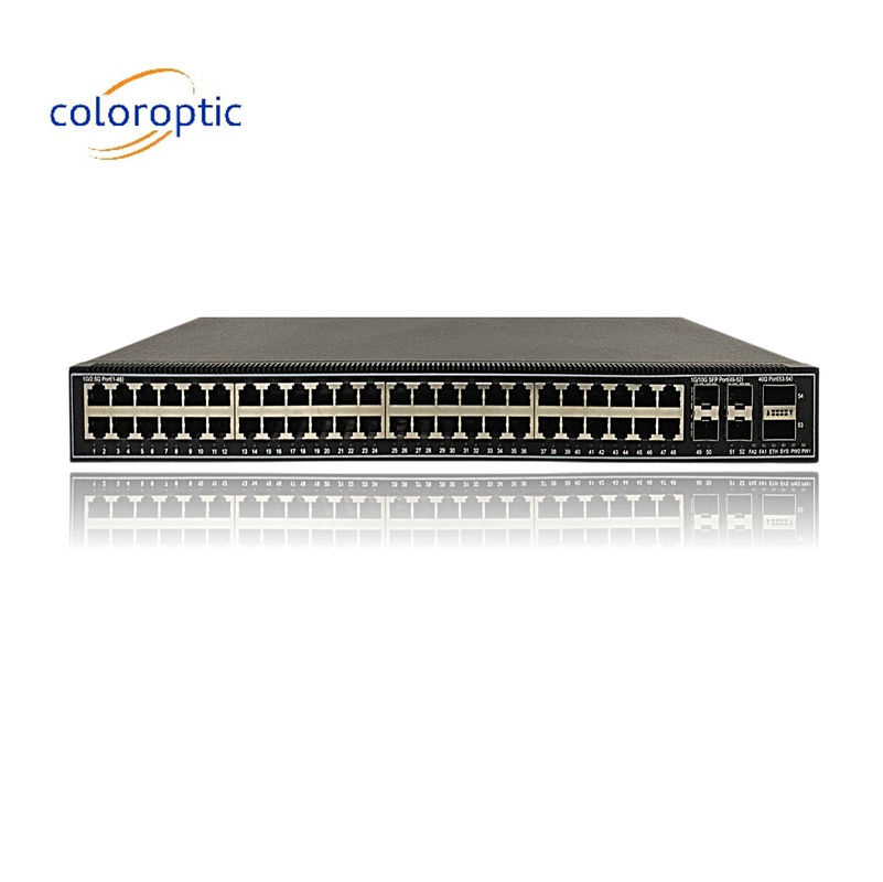 CE層2 エンタープライズネットワーク スイッチ 48*2.5GE, 4*10GE, 2*40GE ポート