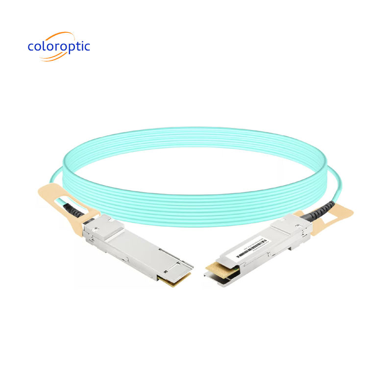 QSFP28 100G AOC for Arista 100G スイッチとルーターポート 低電力,低誤差ビットレート.高曲がり半径