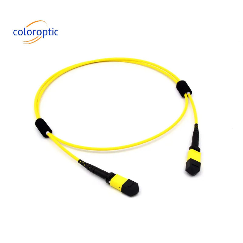 Mtp ((Mpo) シングルモード 16 FIBRE G657.A1 (9/125) PSM8 400G APCコネクタ用のパッチケーブル